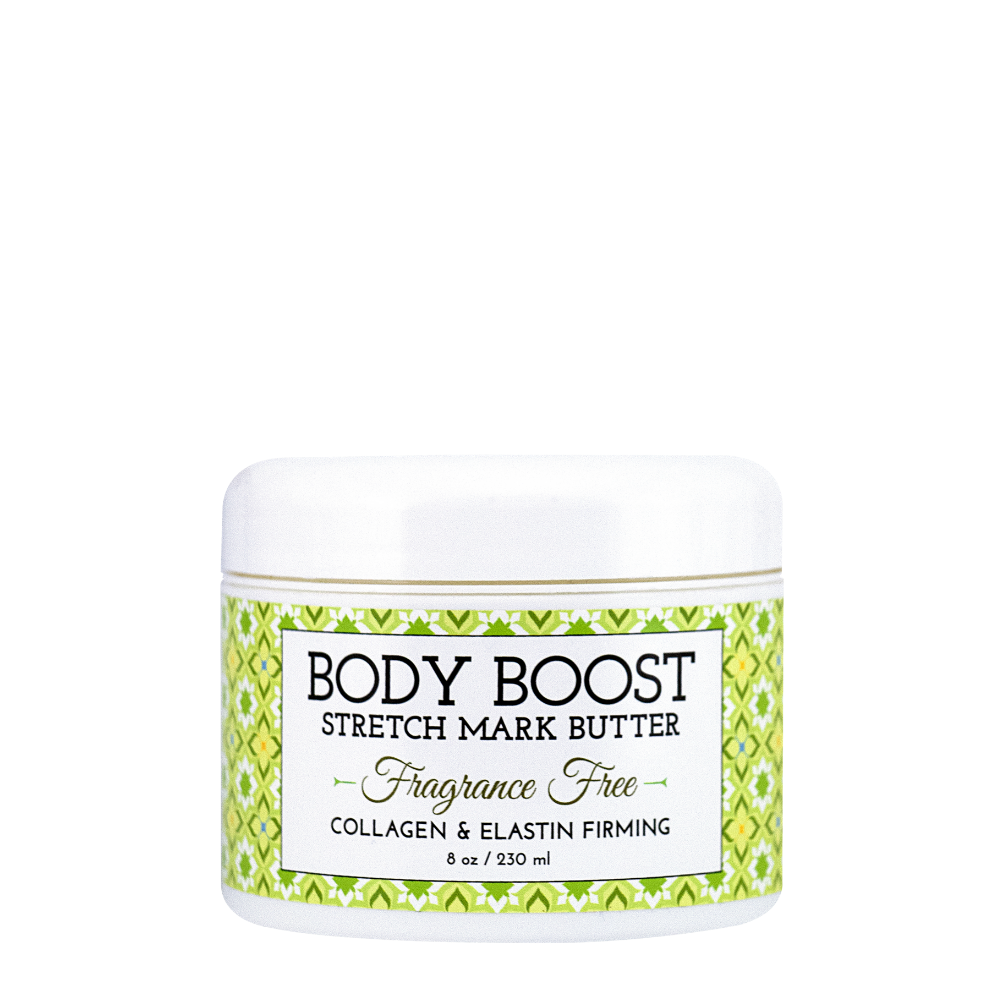 Body Boost Lavender Vanilla Stretch Mark Butter 8 oz. - Pregnancy and  Nursing Safe Skin Care